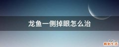 龙鱼一侧掉眼怎么治