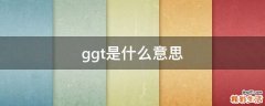 ggt是什么意思