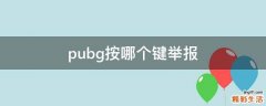 pubg按哪个键举报