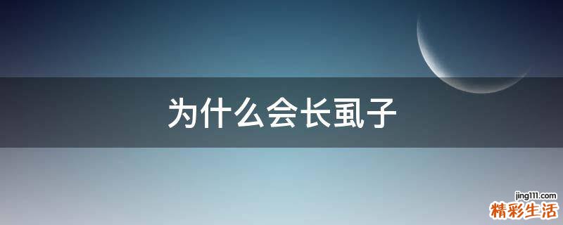为什么会长虱子
