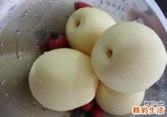 雪梨能治咳嗽吗