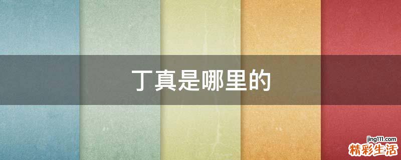 丁真是哪里的
