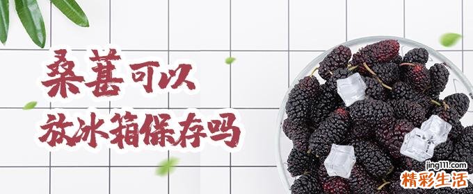 桑葚可以放冰箱保存吗 桑葚可以直接吃吗