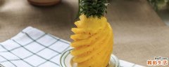 菠萝没吃完怎么保存一夜 菠萝吃不完可以冷冻吗