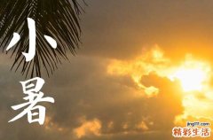 2023年几号是小暑节气