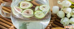 无花果泡水喝的功效与作用 无花果泡水喝上火吗