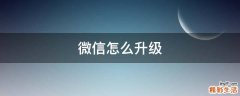 微信怎么升级