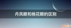 丹凤眼和桃花眼的区别