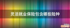灵活就业保险包含哪些险种
