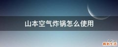 山本空气炸锅怎么使用