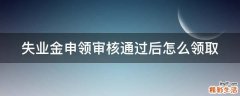 失业金申领审核通过后怎么领取