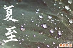 今天夏至是几月几号2023
