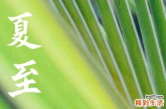 2023年夏至是什么时候