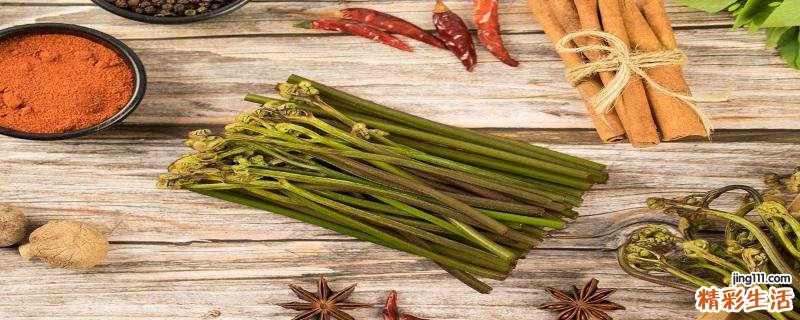 新鲜的蕨菜怎么清洗 新鲜的蕨菜可以用盐水泡吗