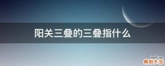 阳关三叠的三叠指什么