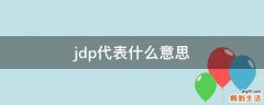 jdp代表什么意思