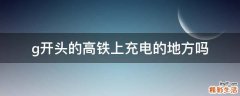 g开头的高铁上充电的地方吗