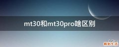 mt30和mt30pro啥区别
