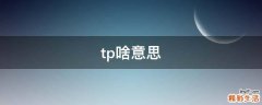 tp啥意思