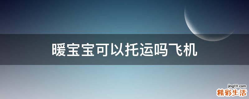 暖宝宝可以托运吗飞机