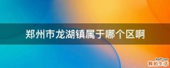 郑州市龙湖镇属于哪个区啊
