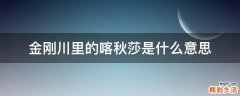金刚川里的喀秋莎是什么意思