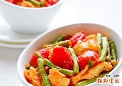 西红柿炒豇豆