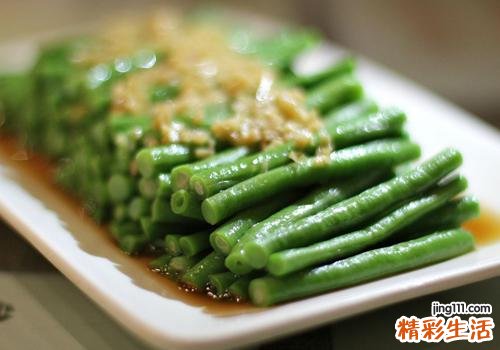 姜汁豇豆