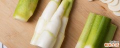 茭白里面有黑点能吃吗 茭白为什么要焯水