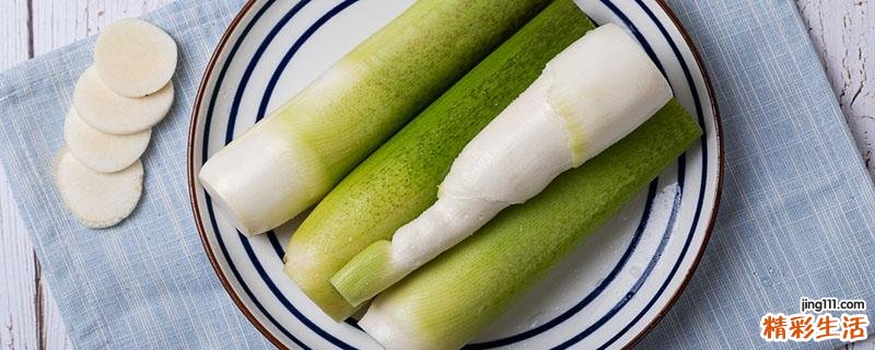 茭瓜切开有黑点可以吃吗 茭瓜切开后放冰箱能放几天