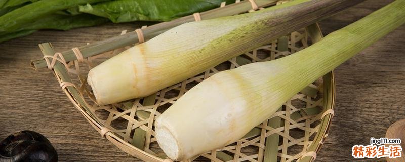 野生茭白里面全是黑的可以吃吗 野生茭白可以生吃吗