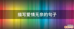 描写爱情无奈的句子
