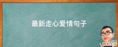 最新走心爱情句子