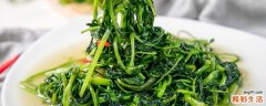 空心菜炒出来为什么会发黑 空心菜怎么炒不会发黑