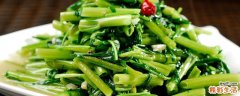 空心菜和豆腐能一起吃吗 空心菜怎么去草酸