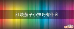 红烧茄子小技巧有什么