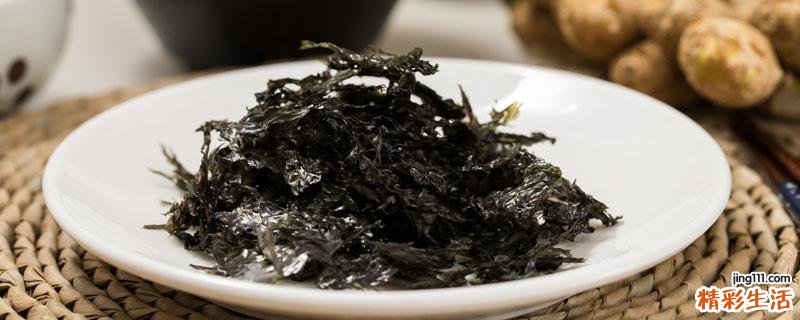 紫菜能和柿子一起吃吗 紫菜吃了有什么好处