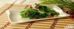 凉拌菠菜怎么做好吃 凉拌菠菜吃了有什么好处