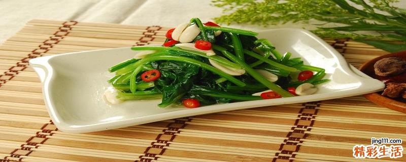 凉拌菠菜怎么做好吃 凉拌菠菜吃了有什么好处