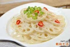 夏季巧吃莲藕，美味又健康