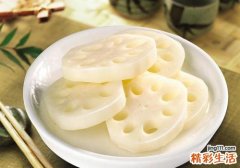 藕粉的作用与功效及食用方法