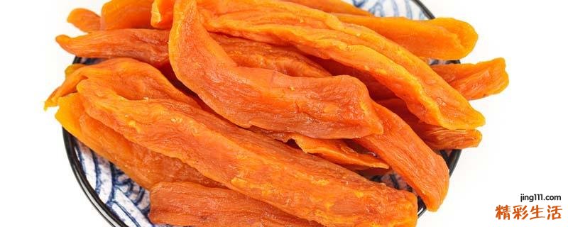 红薯干很硬的时候怎么弄软 红薯干怎么做才软糯甜