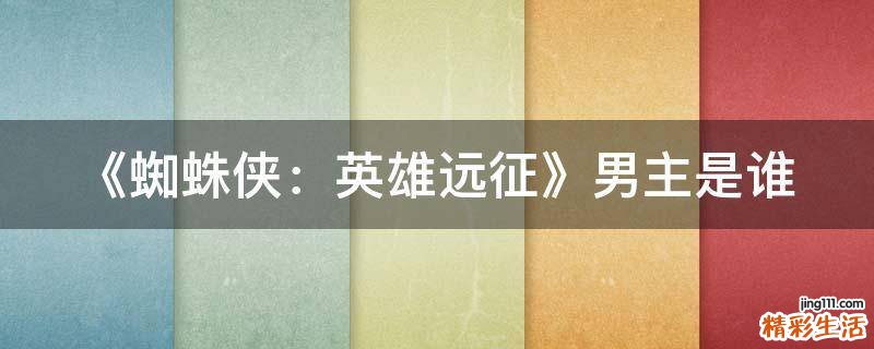 《蜘蛛侠：英雄远征》男主是谁