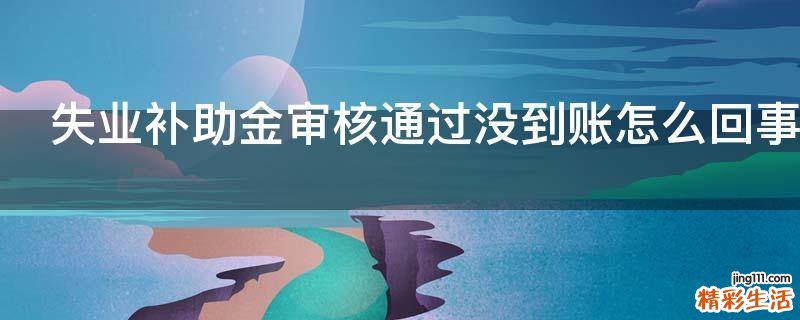 失业补助金审核通过没到账怎么回事