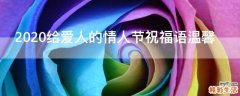 2021给爱人的情人节祝福语温馨