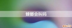 蟑螂会叫吗