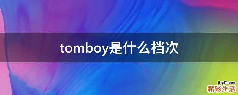 tomboy是什么档次