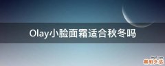 Olay小脸面霜适合秋冬吗