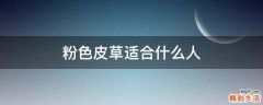 粉色皮草适合什么人