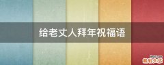 给老丈人拜年祝福语
